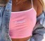 Damen-Crop-Top rosa A1191 1