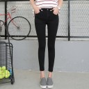 Damen-Denim-3/4-Hose mit Bündchen J1081 12