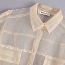 Damen durchsichtige Bluse Faina 5