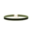 Damen einfarbiger Choker für den Hals mit hinten liegendem Verschluss glatter Halskette für den täglichen Gebrauch und gesellschaftliche 3