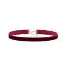 Damen einfarbiger Choker für den Hals mit hinten liegendem Verschluss glatter Halskette für den täglichen Gebrauch und gesellschaftliche 1