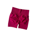 Damen Elastische Fitness Shorts Push-Up Effekt Cincher Taille Enge Sportshorts für Training Yoga Laufen Shaping Shorts fürs Fitnessstudio 13