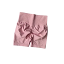 Damen Elastische Fitness Shorts Push-Up Effekt Cincher Taille Enge Sportshorts für Training Yoga Laufen Shaping Shorts fürs Fitnessstudio 4