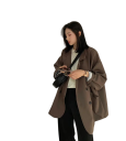 Damen elegantes Sakko mit Kragen und Taschen Einfarbiges Sakko mit Knöpfen aus Polyester Stilvolle Jacke in verschiedenen Farben für Arbeit und Freizeit 3