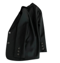 Damen elegantes Sakko mit Taschen und Knopfverschluss Einfarbiges Sakko aus Polyester Stilvolle Jacke in verschiedenen Farben für die Arbeit und den Alltag 6