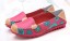 Damen-Espadrilles mit Blumen J2838 2