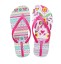 Damen-Flip-Flops mit Aufdruck 8