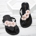 Damen-Flip-Flops mit Blumen 5