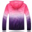 Damen Frühling/Herbst Regenbogenjacke J2327 1