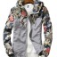 Damen-Frühlingsjacke mit Blumen J1038 9