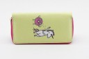 Damen Geldbörse mit Reißverschluss und Einhorn-Druck Längliche Form Verspielte bunte Motive Material PU-Leder und Polyester Maße 20 x 10 x 2,5 cm 13