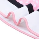 Damen gepunktetes Retro Kleid 11