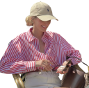 Damen gestreifte lockere Bluse mit langen Ärmeln und Kragen Elegante Knopfbüstenbluse aus leichtem Polyester Stilvolles Top 14