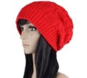 Damen gestrickte Wintermütze J2804 13