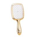 Damen Gold Haarkamm 20,5 x 8,4 cm Luftmassage Kamm für nasses und trockenes Haar Entwirrungsfrisierkamm 3