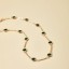 Damen-Halskette mit Steinen D136 3