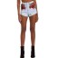 Damen-Jeansshorts mit Rosen J1083 15