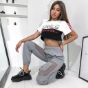 Damen-Jogginghose aus Netzstoff 3