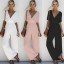 Damen-Jumpsuit mit V-Ausschnitt 1