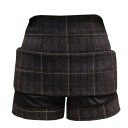 Damen-Karorock mit Shorts 2in1 5