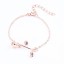 Damen-Kettenarmband mit einer Rose 3