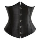 Damen Korsett Mit vorderem Verschluss Schnürung hinten Einfarbig Polyester Spandex Elegantes Top zur Formung von Taille 7