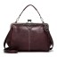 Damen-Lederhandtasche M817 5