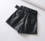 Damen-Ledershorts A687 2