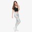 Damen-Leggings mit Kuchen – Hellblau 4