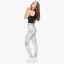 Damen-Leggings mit Kuchen – Hellblau 6