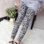 Damen-Leggings mit Muster 2