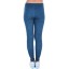 Damen-Leggings mit Punkten – Blau 3