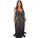 Damen-Maxikleid P466 4