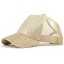 Damen-Mesh-Cap mit Glitzer 8