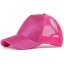 Damen-Mesh-Cap mit Glitzer 11