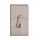 Damen Mini Crossbody Tasche für Mobiltelefone Mit Quaste Metallverzierung Vordertasche Künstliches PU-Leder Breite 11 cm Höhe 18 cm 4