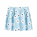 Damen-Minirock mit Blumen G40 7