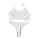 Damen nahtloses Set Unterwäsche mit bügelloser BH und geradem Ausschnitt sowie klassischen Slips mit geripptem Bund 11