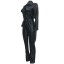 Damen-Overall aus Leder mit tiefem Ausschnitt B846 4