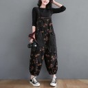 Damen-Overall mit Blumen A2546 1