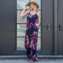 Damen-Overall mit Blumenmuster 3