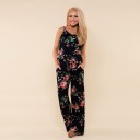 Damen-Overall mit Blumenmuster 1