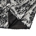 Damen Paillettenrock mit hohem Bund Funkelnder Rock mit Futter und Reißverschluss Gerader Schnitt Polyester Für Partys 6