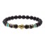 Damen-Perlen-Buddha-Armband 14