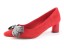 Damen-Pumps aus Wildleder mit Schleife Rosie J1762 14