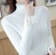 Damen-Rollkragenpullover mit Spitze 2