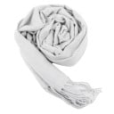Damen Schal 174 x 33 cm Einfarbiger Kaschmir- und Polyester-Schal mit Fransen Weicher, warmer, eleganter Winteraccessoire Stilvoller 13