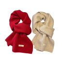 Damen Schal 20 x 160 cm Wolle Kaschmir einfarbig Wärmend weich modisches Accessoire Eleganter Winter Schal für den täglichen Gebrauch Komfortable hochwertige Verarbeitung 3