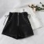 Damen-Shorts aus Kunstleder A720 1