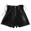 Damen-Shorts aus Kunstleder A720 2